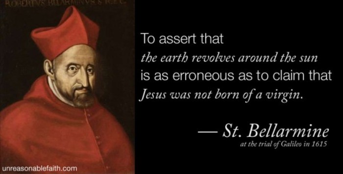 A quote from the trial of Galileo, a renowned astrologer and scientist. Bellarmine Gallileo trial quote - Why Feng Shui is NOT a Religion or Superstition