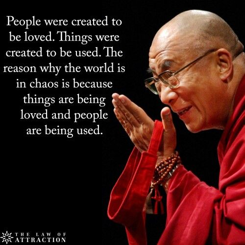 Dalai Lama Love People Not Things - 19 Easy Decluttering Tips to Improve Feng Shui and Your Life Dalai Lama Love People Not Things - 19 Easy Decluttering Tips to Improve Feng Shui and Your Life