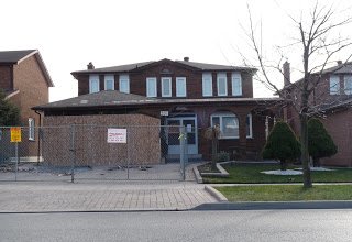 Damaged garage from the intoxicated driver. Damaged Garage from Car Accident - Feng Shui Case Study: How Xuan Kong Flying Star Explains a Car Accident