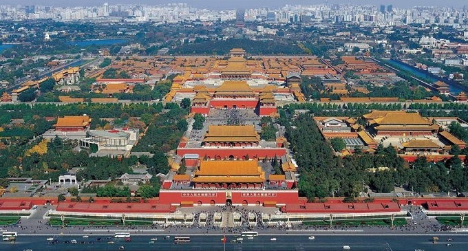 The Forbidden City in Beijing is sitting North, facing South. forbidden city beijing facing direction sitting north facing south - How to Find Your Home’s Feng Shui Facing Direction