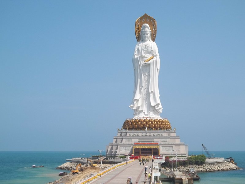 Some “Feng Shui” practices use statues of Buddha for better Qi. Shown here is a statue of Kuan Yin in Hainan, China. guan yin buddha statue hainan - Why Feng Shui is NOT a Religion or Superstition