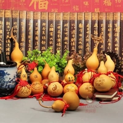 Some experts suggest using calabash as a Feng Shui cure for those living next to graveyards or cemeteries. natural calabash chinese feng shui cure graveyard cemetery - 3 Feng Shui Rules Related to Ghosts and the Supernatural