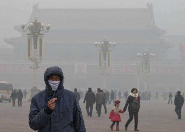How would you feel if you live in a city with heavy pollution? Pollution at Tiananmen Square Beijing - Feng Shui Explained from a Modern Perspective