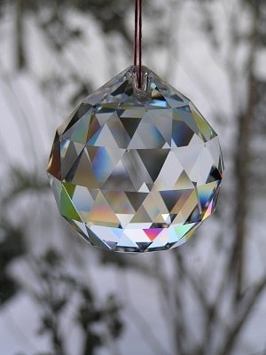 A popular crystal that’s used for Feng Shui. popular feng shui crystal ball min - Can Crystals Really Help with Your Home’s Feng Shui?