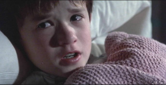 A scene from the movie “The Sixth Sense.” Many movies depict children engaging some other-worldly beings. It is said that they are more approachable because they have yet to grow to their full strength. Sixth sense movie i see dead people - 3 Feng Shui Rules Related to Ghosts and the Supernatural